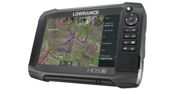 HDS 7 Carbon Multifunction Off Road GPS By Lowrance