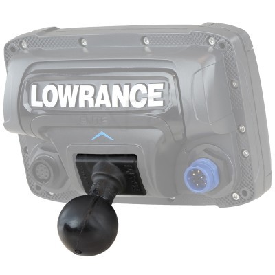 Quick Release Adapter with 1.5" Ball by RAM, For Lowrance Elite & Trophy