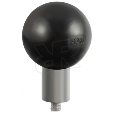 1.5" Ball with 1/4-20 Male Threaded Post for Cameras by Ram