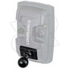Quick Release Adapter with 1" Ball (Light Use) by RAM, For Lowrance Elite & Trophy