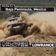 Baja Peninsula, Mexico - Lowrance Off Road GPS Map