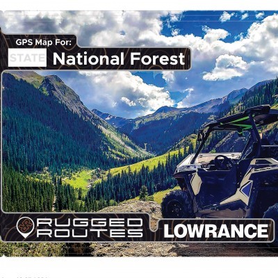 National Forest FSTopo Maps for Lowrance GPS Units