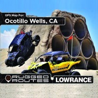 Ocotillo Wells SVRA, CA Lowrance Off Road GPS Map