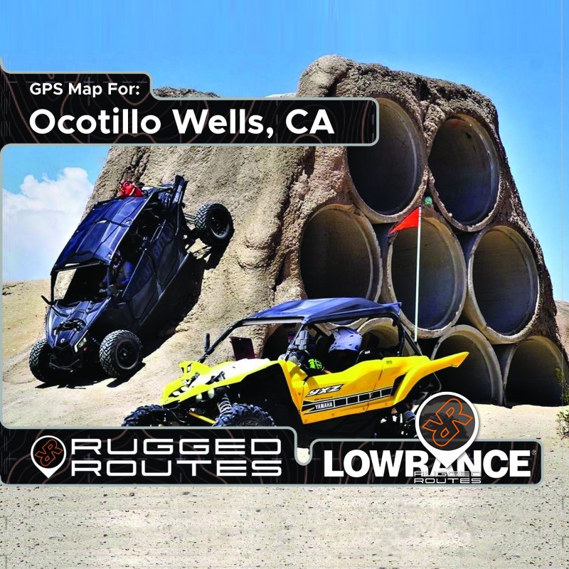 Ocotillo Wells - Lowrance Off Road GPS Map
