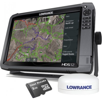 HDS-12 Gen3 Touch Off Road GPS Baja Bundle by Rugged Routes