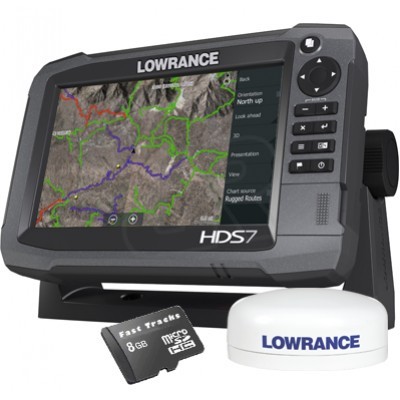 HDS-7 Gen3 Touch Off Road GPS Baja Bundle by Rugged Routes
