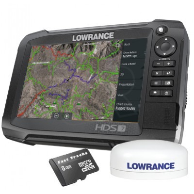 HDS-7 Carbon Off Road GPS Baja Bundle by Rugged Routes 