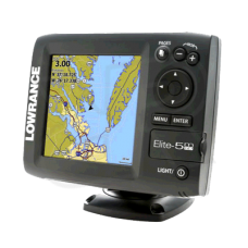 Elite-5M HD Gold GPS by Lowrance