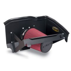 Nissan Frontier Cold Air Dam Intake by Airaid, 2.5L, Oiled, Red, 2014 (D40)