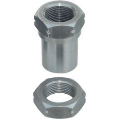3/4" Left Hand Hex Bung w/ Jam Nut by Currie