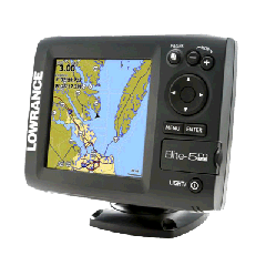 Elite-5M HD Gold GPS by Lowrance