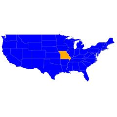 Missouri Ham Radio Repeater Directory GPS Map