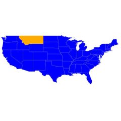 Montana Ham Radio Repeater Directory GPS Map