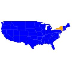 New York Ham Radio Repeater Directory GPS Map