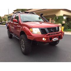 Nissan Frontier Aluminum Front Bumper by Hefty Fab, 2005+ (D40)