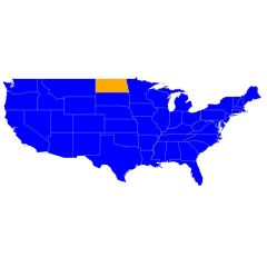 North Dakota Ham Radio Repeater Directory GPS Map