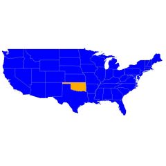 Oklahoma Ham Radio Repeater Directory GPS Map