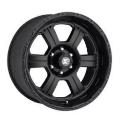 Series 7089 by Pro Comp, 16x8; 6x4.5, Flat Black
