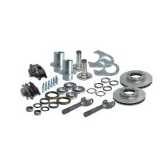 Nissan Xterra 6x5.5" Pattern Dana 60 Front End Kit with Nissan Tone Ring Kit by Solid, 2005-2015 (N50)