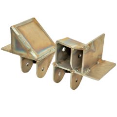 Nissan Pathfinder 3-Link Frame Side Brackets for Solid Axle Swap, 1985-1995 (WD21)