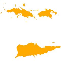 Virgin Islands Ham Radio Repeater Directory GPS Map
