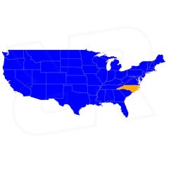 North Carolina  Ham Radio Repeater Directory GPS Map